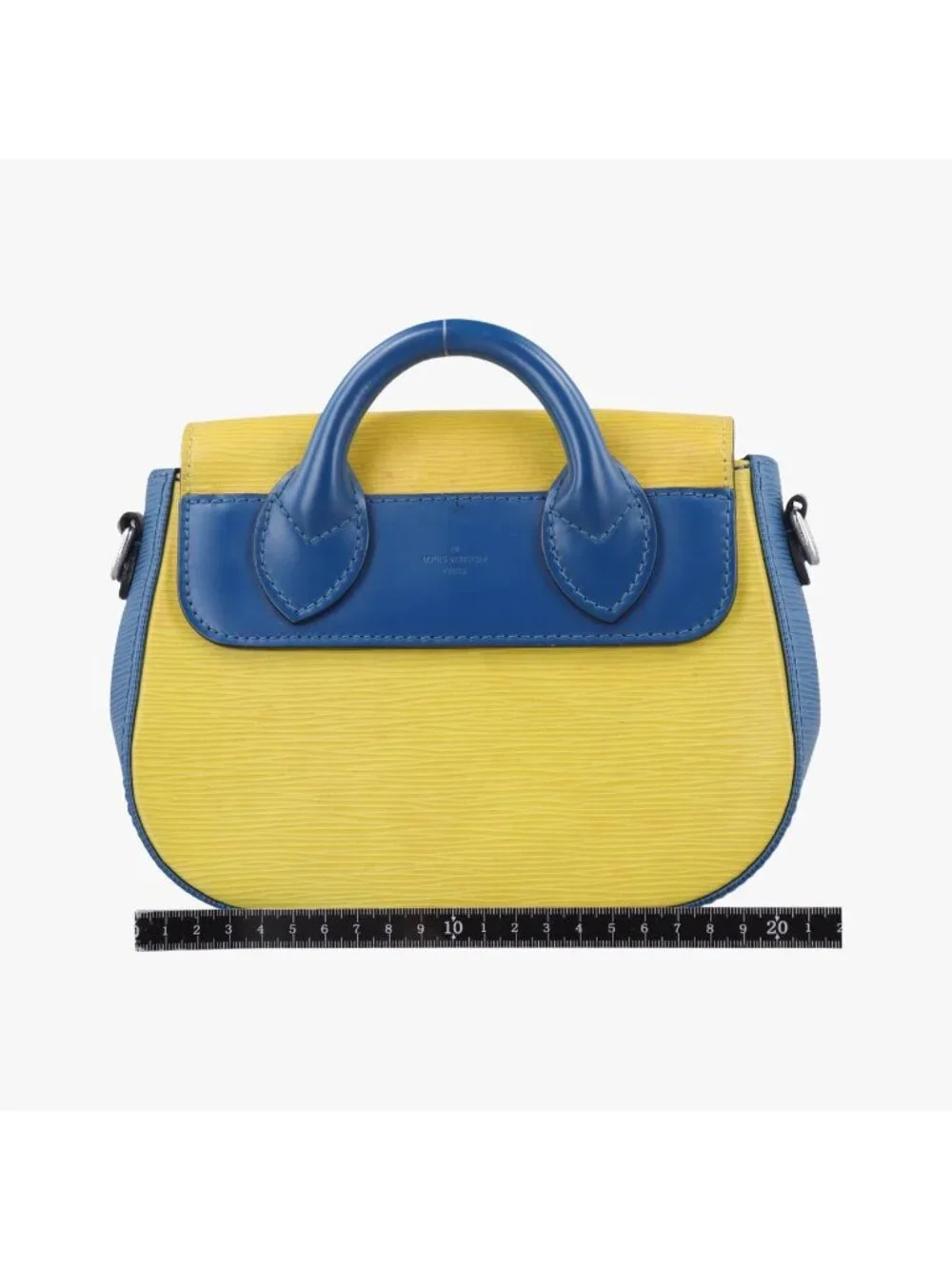 ★SOLD★ Louis Vuitton Eden PM Yellow Blue Epi Messenger Bag - Picture 2 of 15
